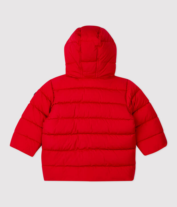 Piumino trapuntato beb&egrave; rosso