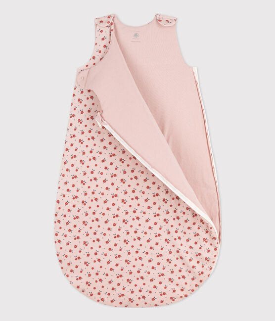 SACCO NANNA FIORI BEBÈ IN CINIGLIA TOG 2 rosa SALINE/bianco MULTICO
