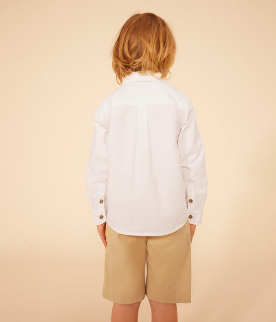 Camicia bambino bianco ECUME