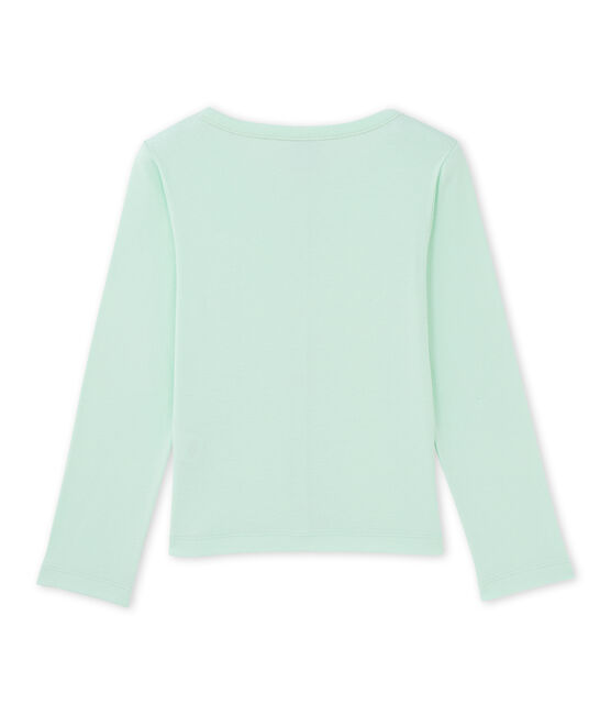 Cardigan bambina verde Amandelium