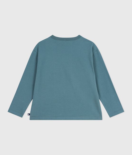 T-shirt a maniche lunghe in cotone con stampa bambino GOBELIN