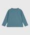 T-shirt a maniche lunghe in cotone con stampa bambino GOBELIN