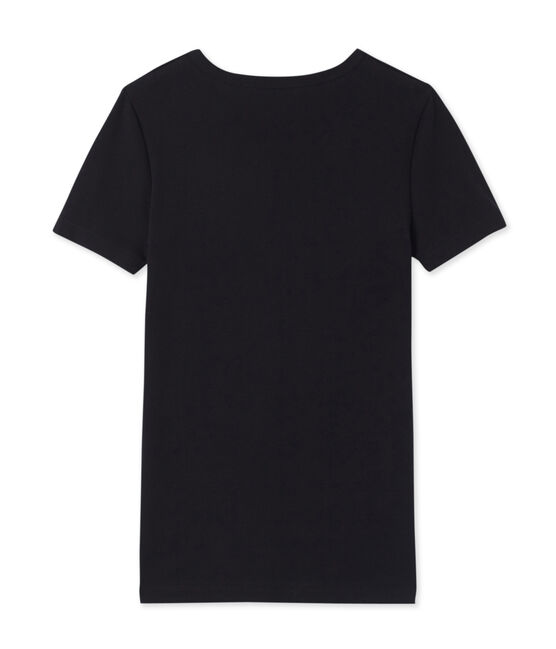 T-shirt manica corta iconica uomo nero NOIR