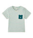 T-shirt bebé bambino a maniche corte rigata