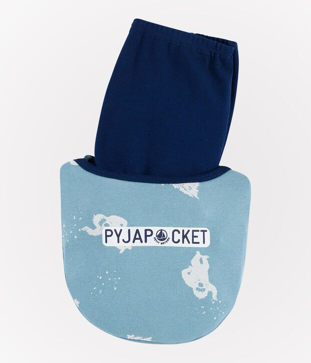 Lotto di 2 pigiami bambino a coste multicolore