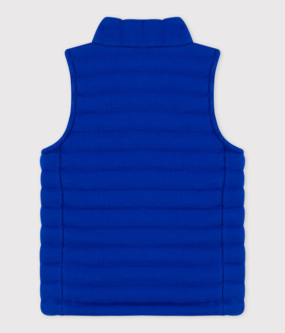 Giubbotto in tubique trapuntato bambina - bambino blu SURF