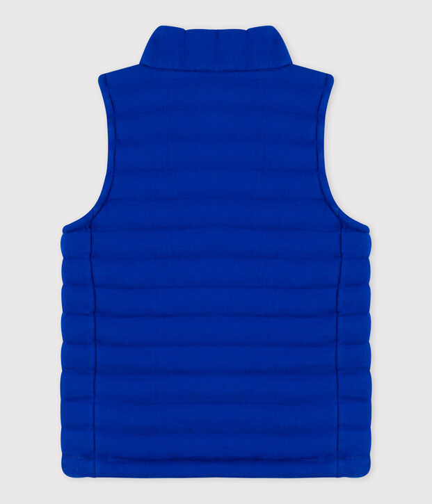 Giubbotto in tubique trapuntato bambina - bambino blu