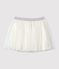 Gonna in tulle bambina bianco MARSHMALLOW/grigio ARGENT
