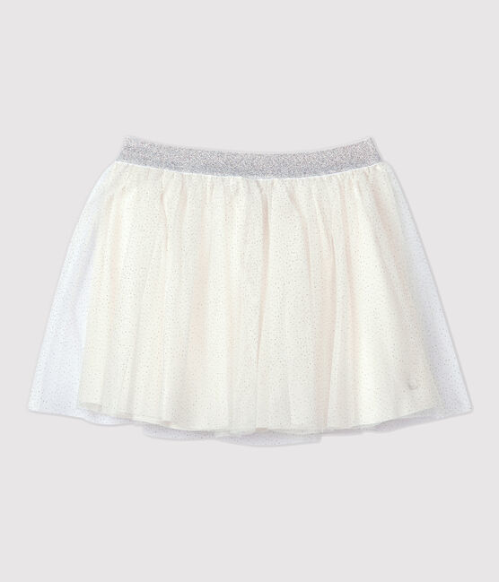 Gonna in tulle bambina bianco MARSHMALLOW/grigio ARGENT
