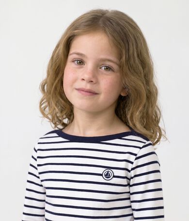 Iconico maglie a righe a righe da bambino in cotone spesso