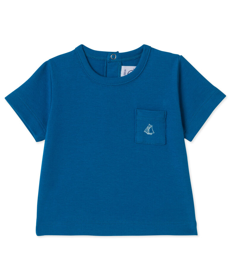 T-shirt per beb&egrave; maschio blu