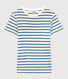 T-shirt L'ICONIQUE girocollo in cotone bio donna