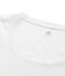 T-shirt maniche lunghe donna in cotone leggero bianco MARSHMALLOW