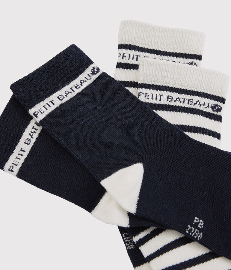 Confezione da 2 paia di calzini bambina/bambino variante 1