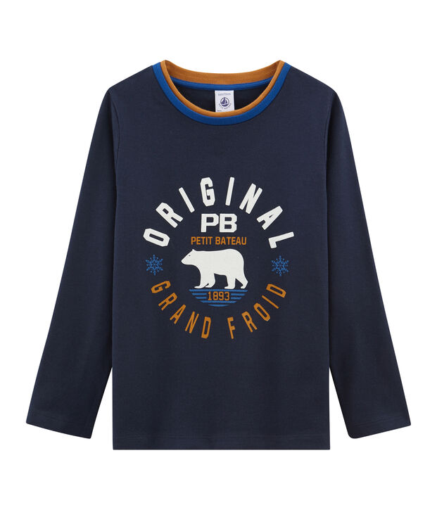 T-shirt a manica lunga bambino SMOKING