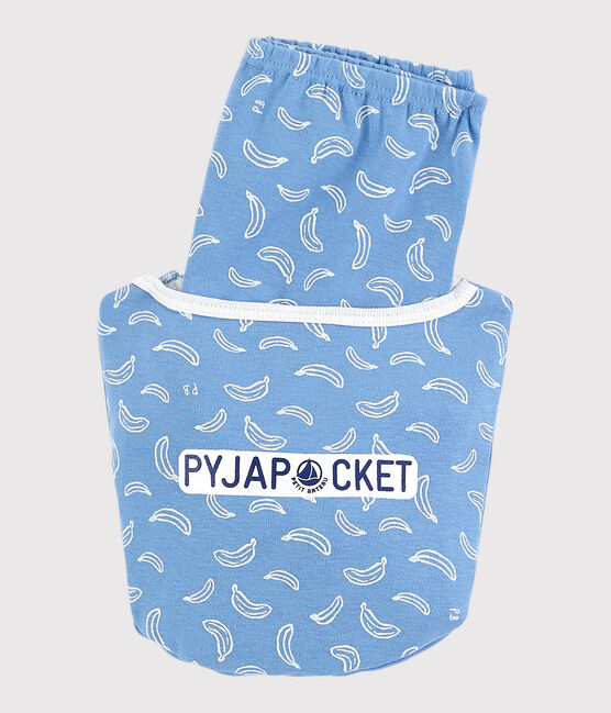 Pigiama corto snugfit fantasia banane bambino-bambina in cotone variante 1