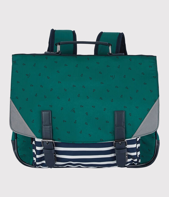 Cartella bambina/bambino verde PINEDE/blu SMOKING