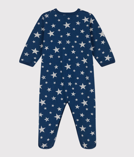 Pigiama bebè con stelle fosforescenti in tessuto felpato INCOGNITO/ MARSHMALLOW