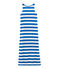 Abito senza maniche donna blu RIYADH/bianco MARSHMALLOW