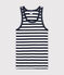 Canottiera iconica donna blu SMOKING/grigio BELUGA