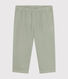 Pantaloni bebè in garza di cotone