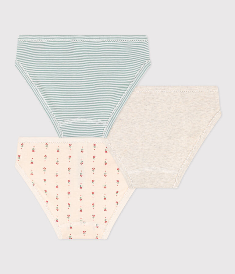 Confezione da 3 slip bambino in cotone multicolore