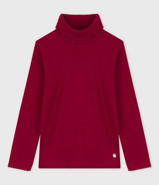 Sottogiacca in cotone bambina/bambino rosso SANGRIA
