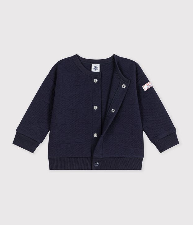 Cardigan in cotone spesso con motivo a stelle neonata SOIR