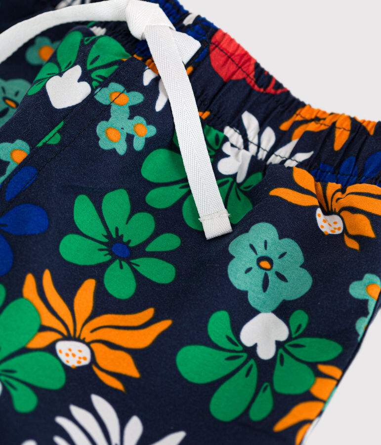 Shorts da bagno beb&egrave; blu/multicolore