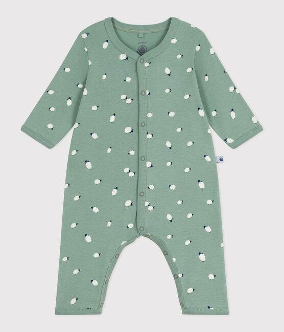 Pigiama senza piedini in cotone stampato neonato SAULE/ MULTICO