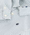 Camicia in cotone a righe bambino verde MILK/ GOBELIN