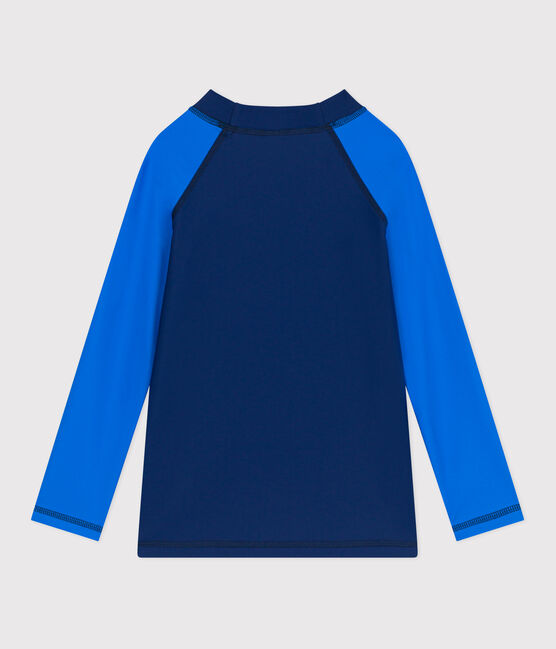 T-shirt anti-uv bambino blu MEDIEVAL