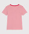 T-shirt L'ICONIQUE scollo a V in cotone Donna MONTELIMAR/ PEPS