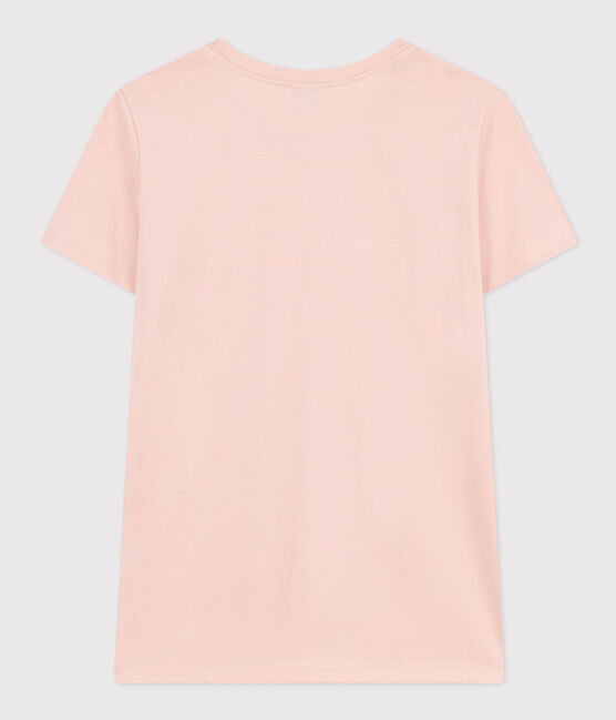T-shirt LE DROIT girocollo in cotone Donna rosa SALINE
