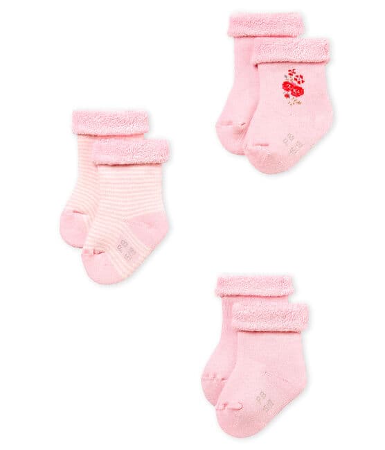Lotto da 3 paia di calzini bebè unisex variante 1
