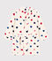 Vestaglia in pile bambino unisex bianco AVALANCHE/ MULTICO