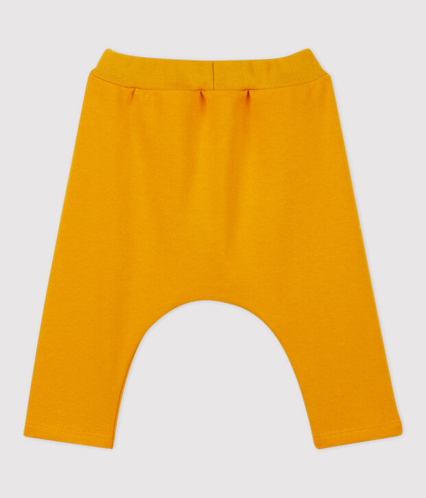 Pantaloni in molleton beb&egrave;. giallo