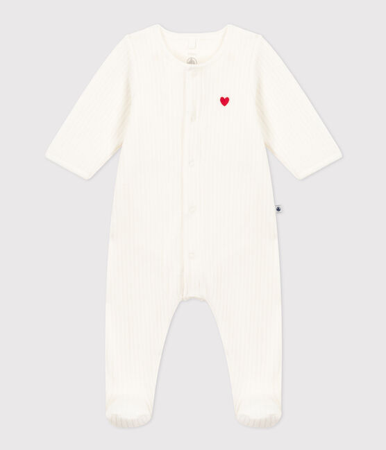 BODYJAMA UNISEX IN CINIGLIA bianco MARSHMALLOW