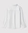 Camicia in cotone oxford bambino bianco ECUME