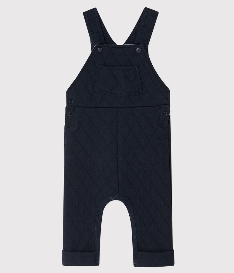 Salopette lunga beb&egrave; maschio blu