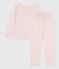 Pigiama bambina in cotone con motivo stella bianco MARSHMALLOW/ STOP