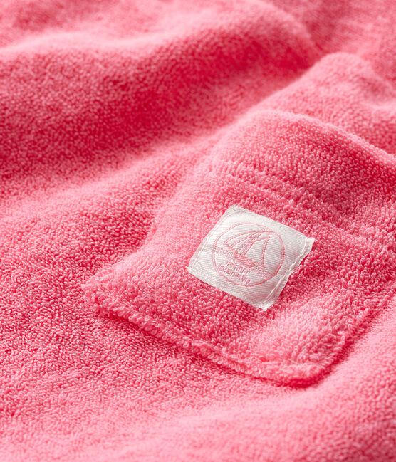 Short in spugna bebè femmina rosa CUPCAKE/bianco MARSHMALLOW