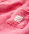 Short in spugna bebè femmina rosa CUPCAKE/bianco MARSHMALLOW