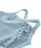 Costume intero bambina verde PINEDE/bianco MARSHMALLOW