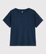T-shirt in cotone/lino tinta unita Donna