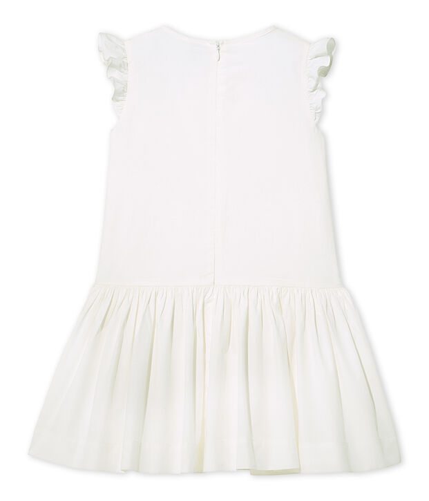 Robe de c&eacute;r&eacute;monie fille bianco Lait