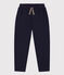 Pantalone in tubique trapuntato bambina / bambino blu SMOKING