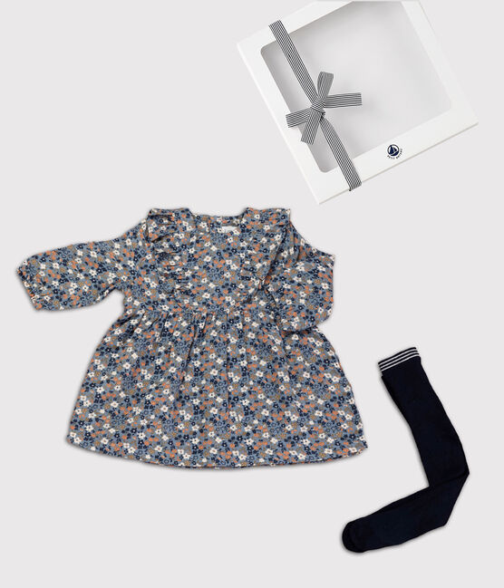Confezione regalo abito e collant bebè variante 1