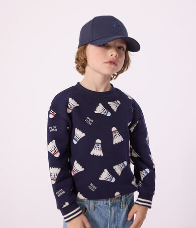 Berretto blu semplice per bambini