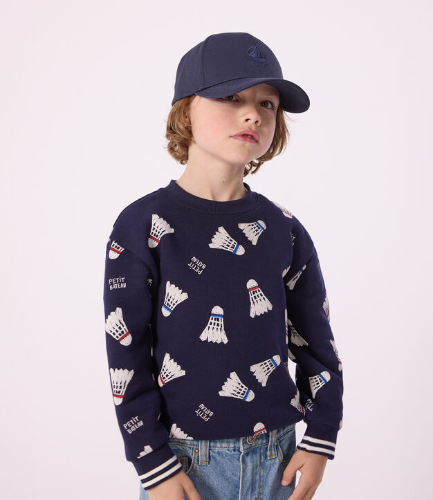 Berretto blu semplice per bambini SMOKING